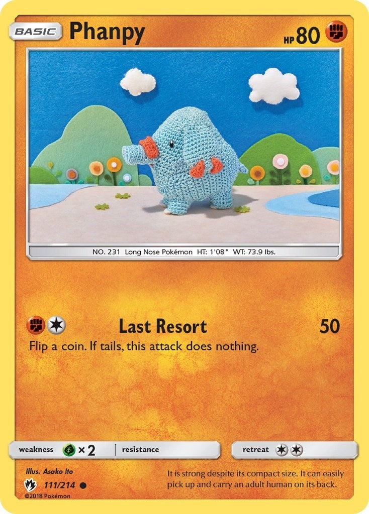 Image for Phanpy (111/214) (SM8) - Pokemon