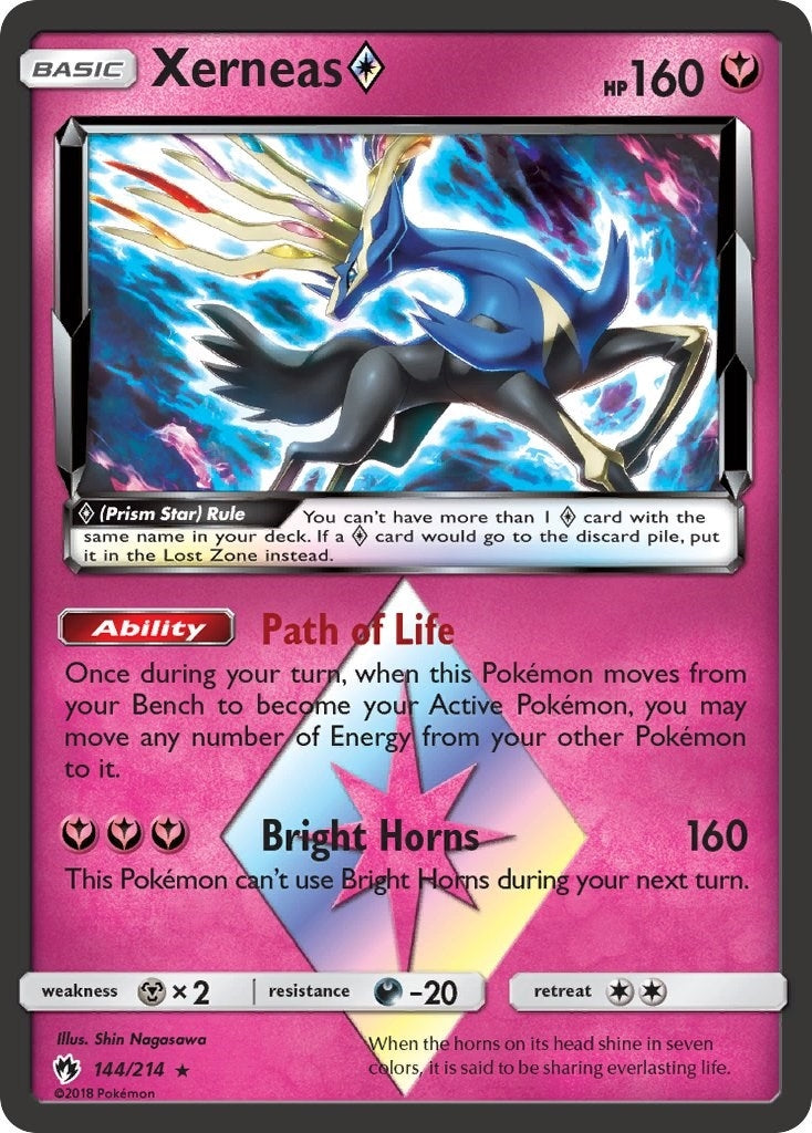 Image for Xerneas Prism Star (144/214) (SM8) - Pokemon
