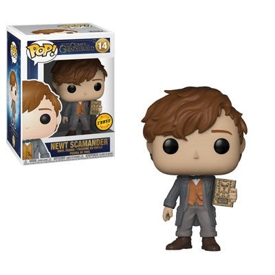 Image for Fantastic Beasts: The Crimes of Grindelwald: Newt Scamander (with Book) (Limited Edition Chase) - Funko