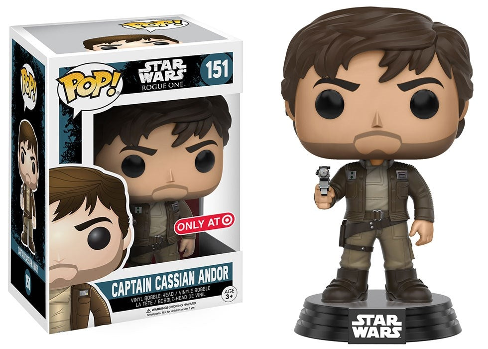 Image for Star Wars: Captain Cassian Andor (Bobble-Head) (Target Exclusive) - Funko