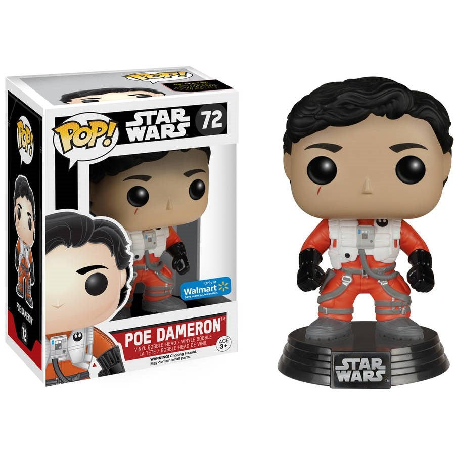 Image for Star Wars: Poe Dameron (Bobble-Head) (Walmart Exclusive) - Funko