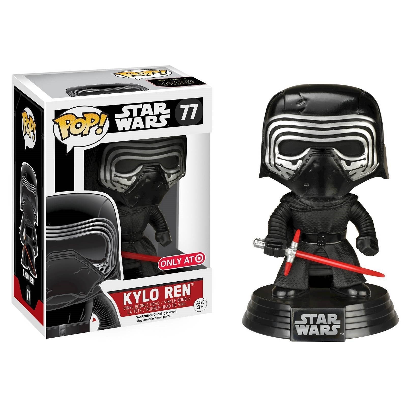 Image for Star Wars: Kylo Ren (No Hood) (Bobble-Head) (Target Exclusive) - Funko