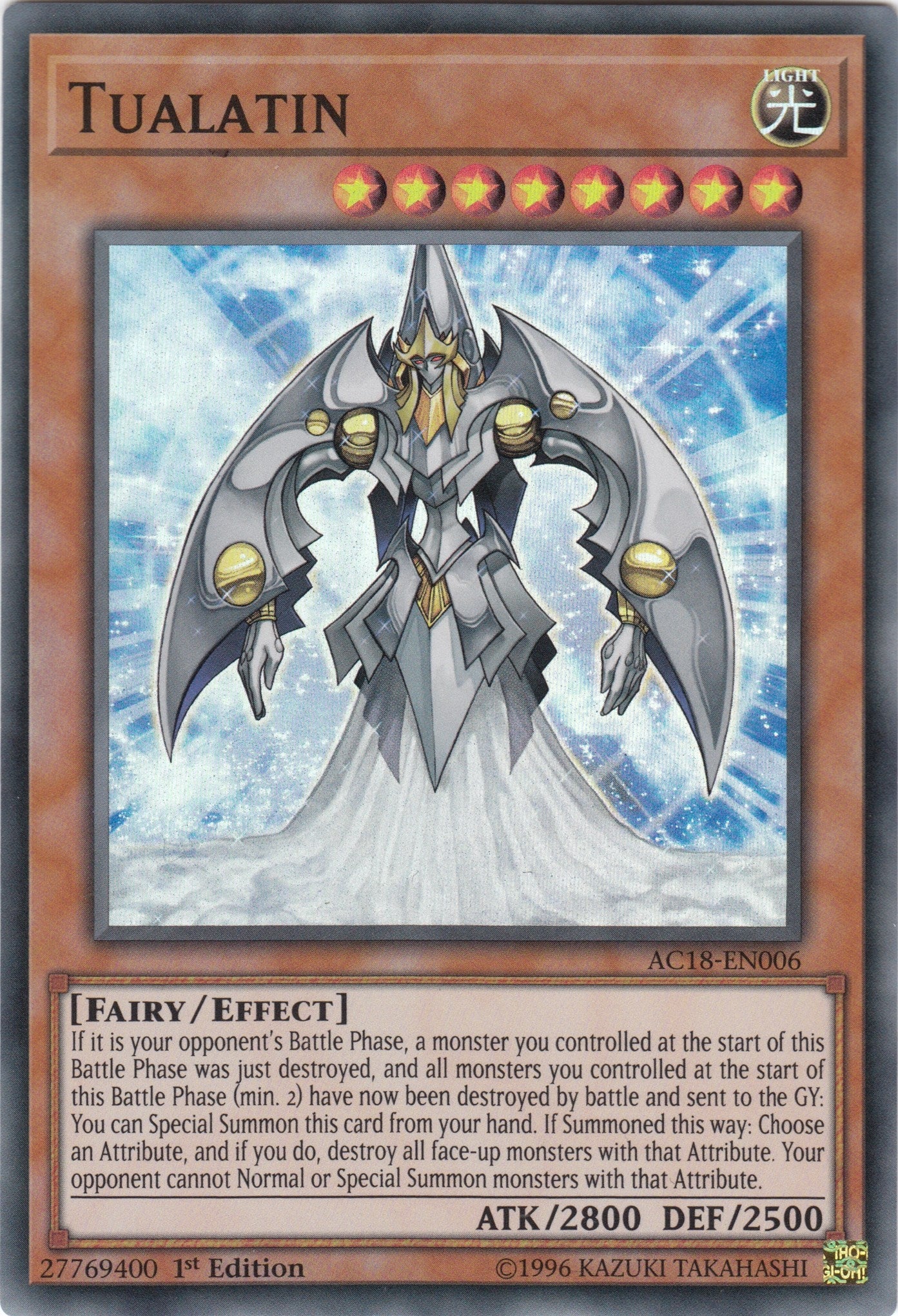 Image for Tualatin (AC18-EN006) (AC18) - YuGiOh
