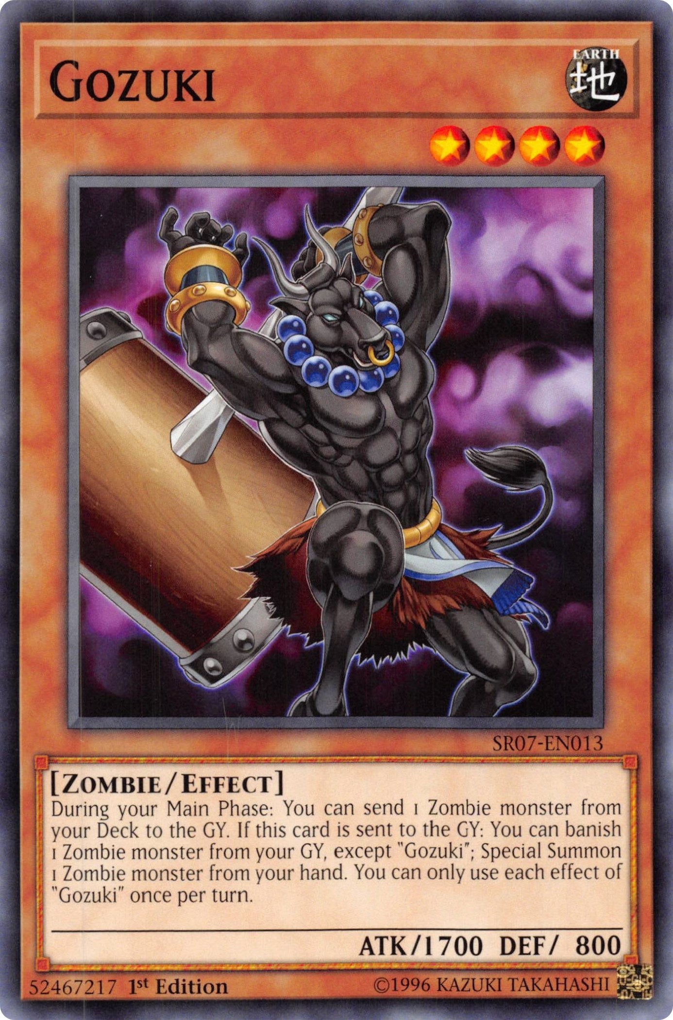 Image for Gozuki (SR07-EN013) (SR07) - YuGiOh