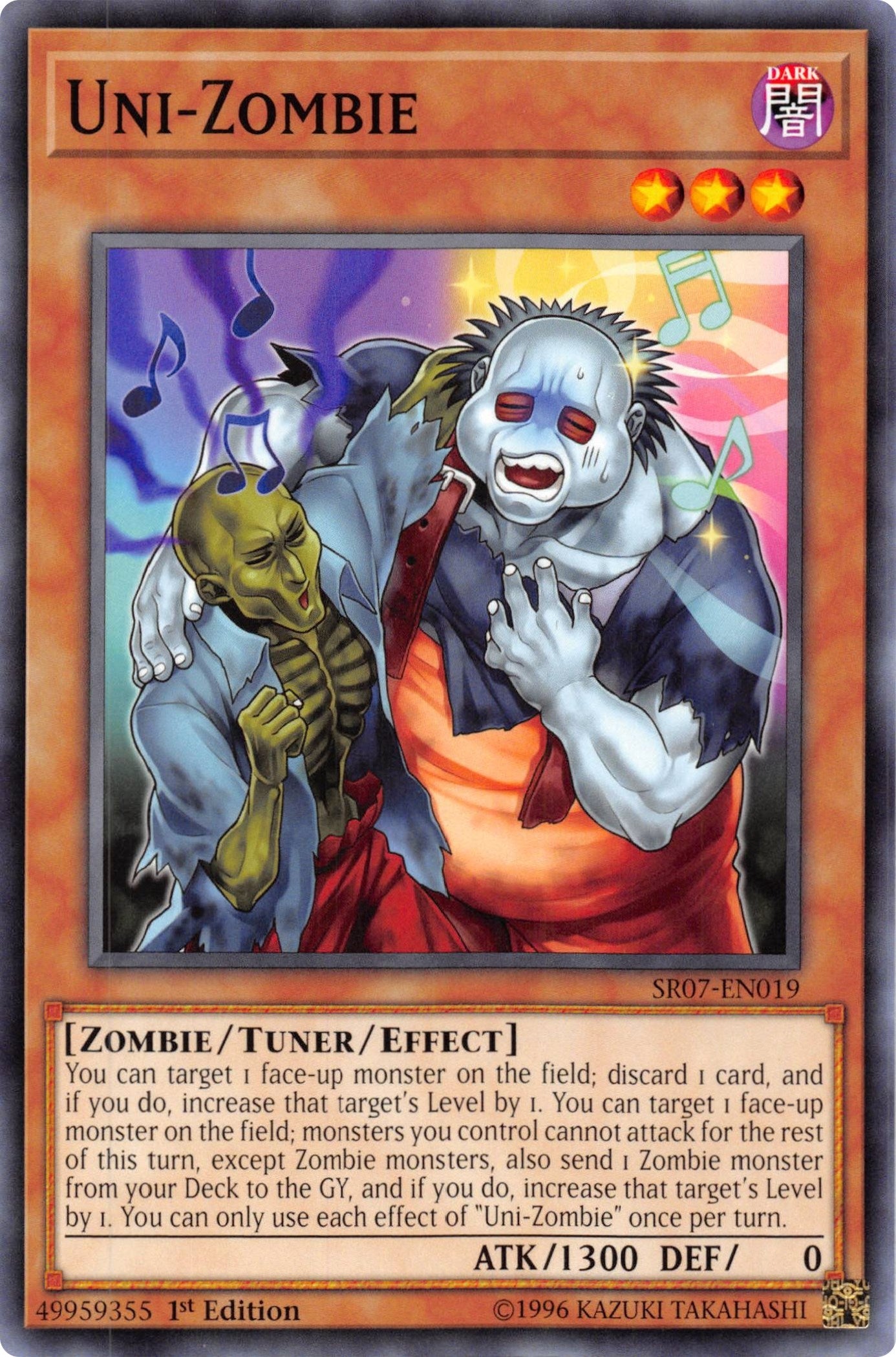 Image for Uni-Zombie (SR07-EN019) (SR07) - YuGiOh