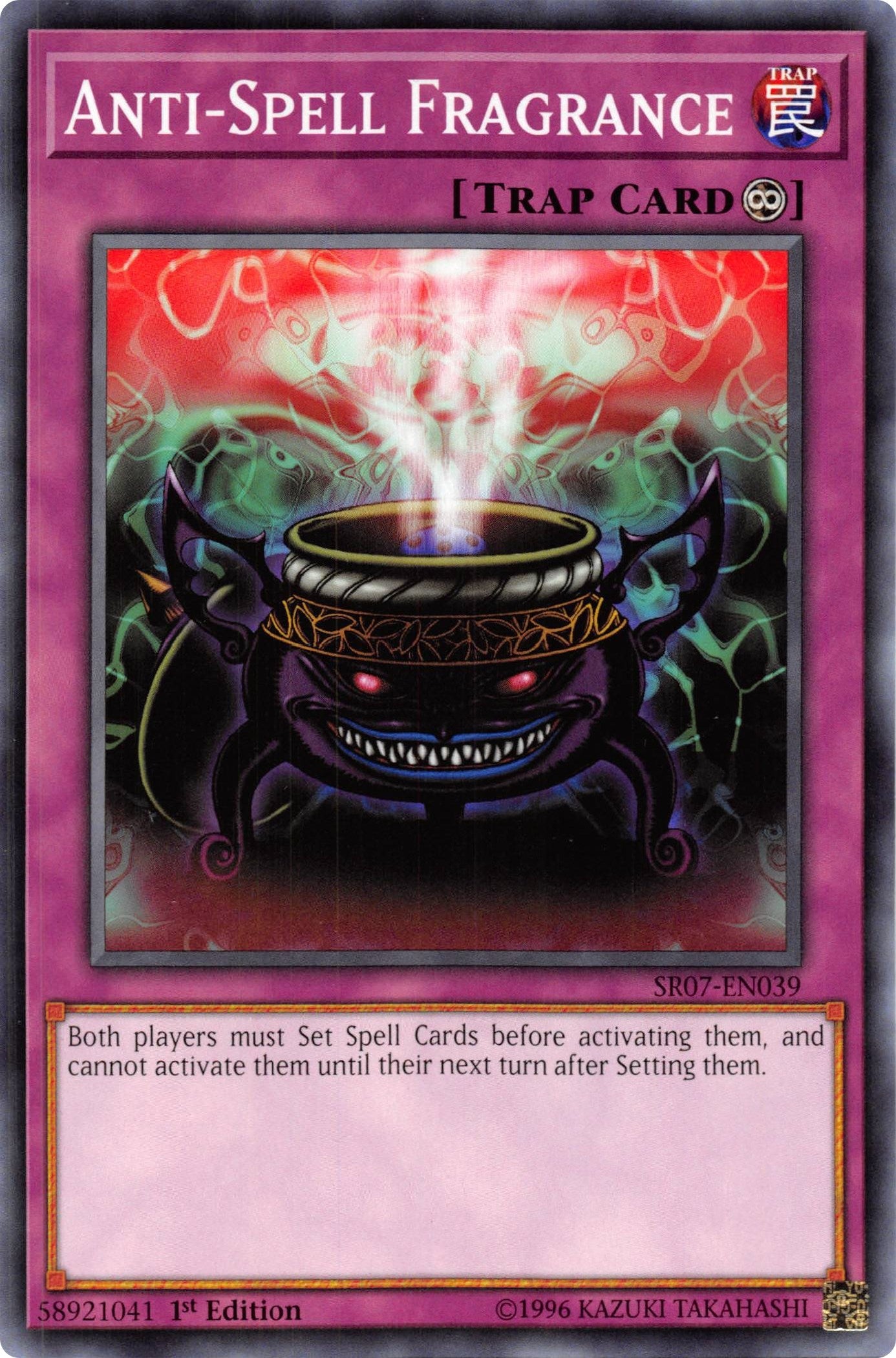 Image for Anti-Spell Fragrance (SR07-EN039) (SR07) - YuGiOh
