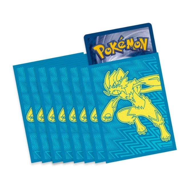 Image for Pokemon TCG: Lost Thunder Elite Trainer Box Card Sleeves - Zeraora (65 Pack) - Card Sleeves