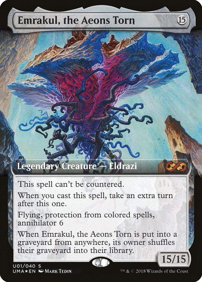 Image for Emrakul, the Aeons Torn (U01) (Ultimate Masters: Box Toppers) - Magic: The Gathering
