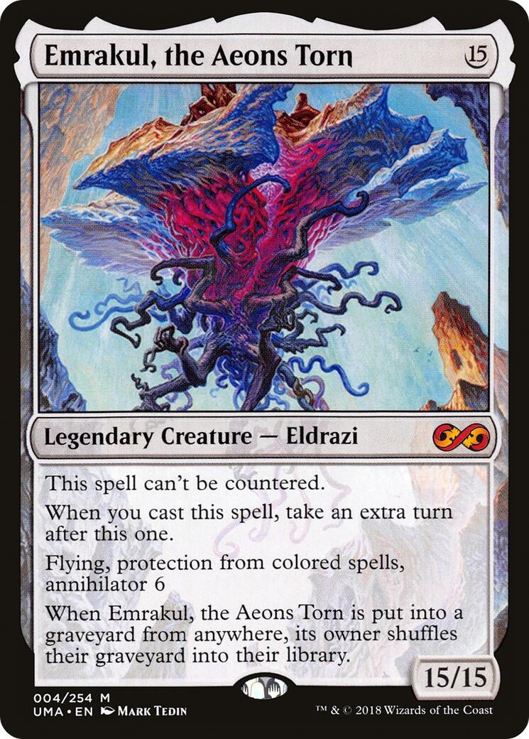 Image for Emrakul, the Aeons Torn (4) (Ultimate Masters) - Magic: The Gathering