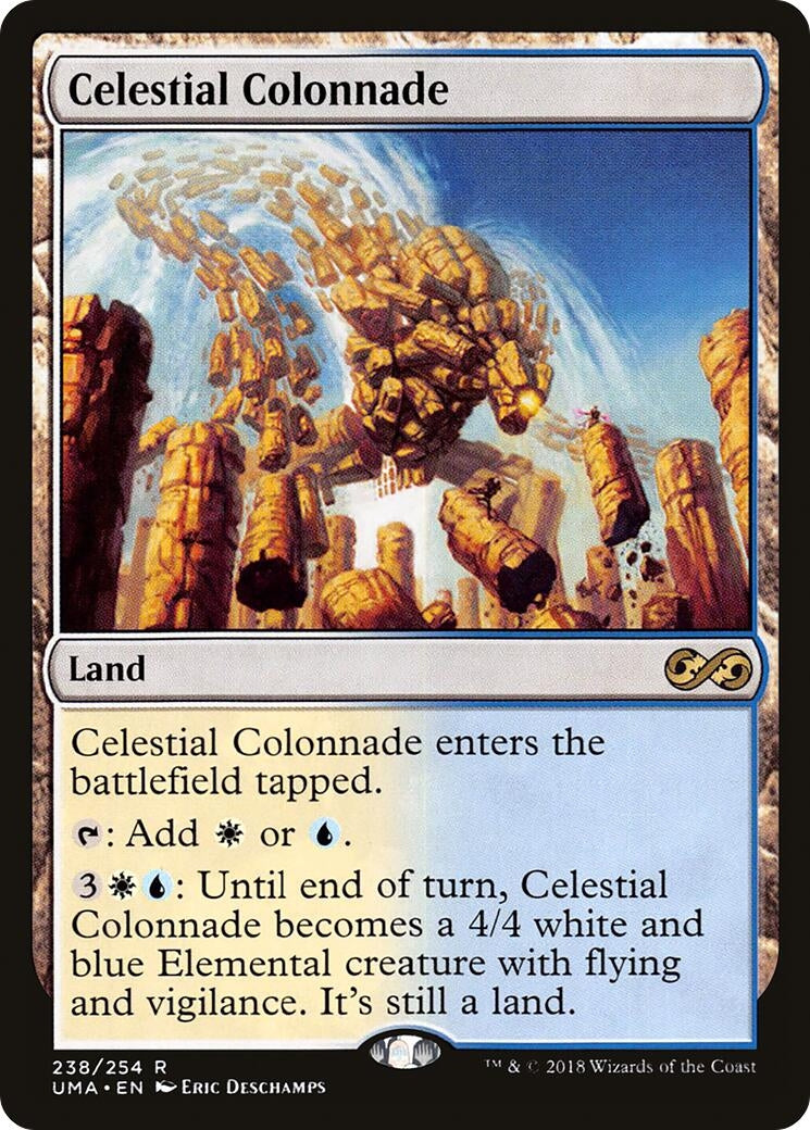 Image for Celestial Colonnade (238) (Ultimate Masters) - Magic: The Gathering