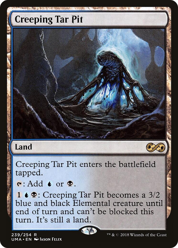 Image for Creeping Tar Pit (239) (Ultimate Masters) - Magic: The Gathering
