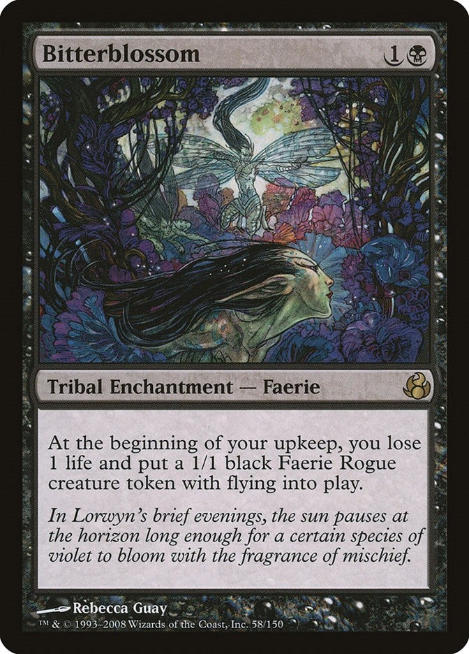 Image for Bitterblossom (58) (Morningtide) - Magic: The Gathering