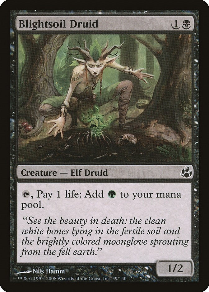 Image for Blightsoil Druid (59) (Morningtide) - Magic: The Gathering