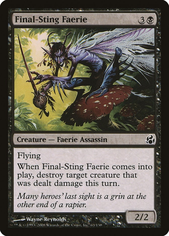 Image for Final-Sting Faerie (63) (Morningtide) - Magic: The Gathering