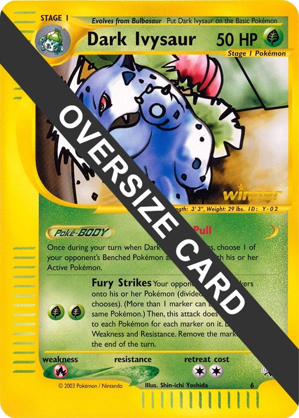 Image for Dark Ivysaur - 6 (Best of Game 6 Promo) (006) (PR) - Pokemon