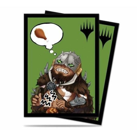 Image for Chibi Collection - Garruk I'm Starving (100-Pack) - Card Sleeves