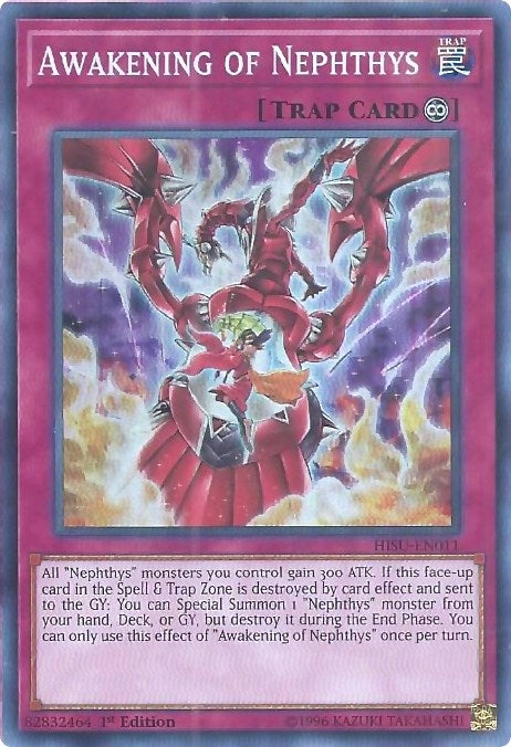 Image for Awakening of Nephthys (HISU-EN011) (HISU) - YuGiOh