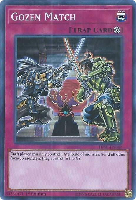 Image for Gozen Match (HISU-EN060) (HISU) - YuGiOh