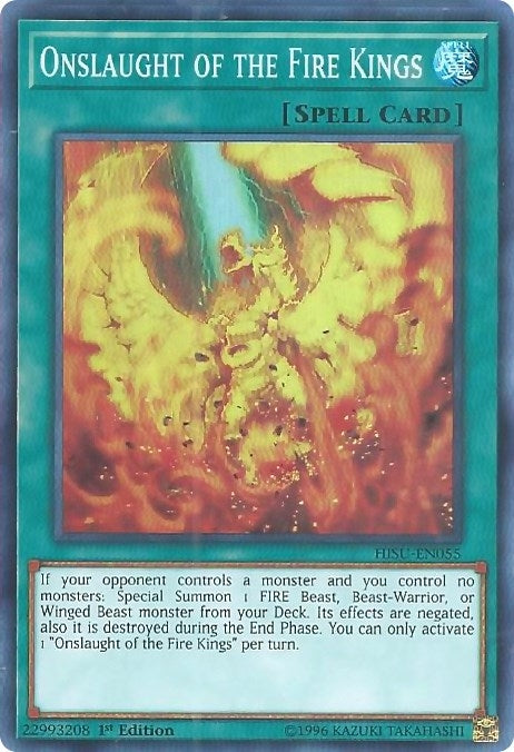 Image for Onslaught of the Fire Kings (HISU-EN055) (HISU) - YuGiOh