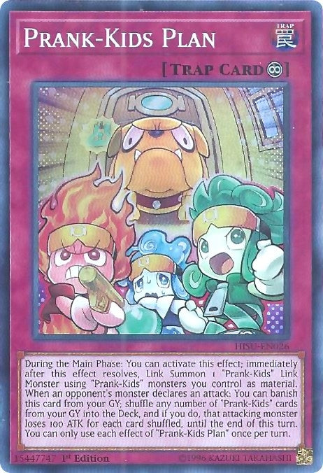 Image for Prank-Kids Plan (HISU-EN026) (HISU) - YuGiOh