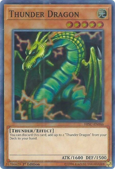Image for Thunder Dragon (HISU-EN046) (HISU) - YuGiOh
