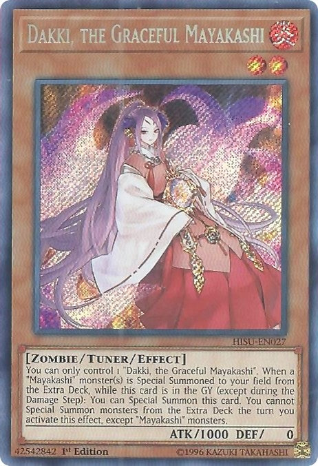 Image for Dakki, the Graceful Mayakashi (HISU-EN027) (HISU) - YuGiOh