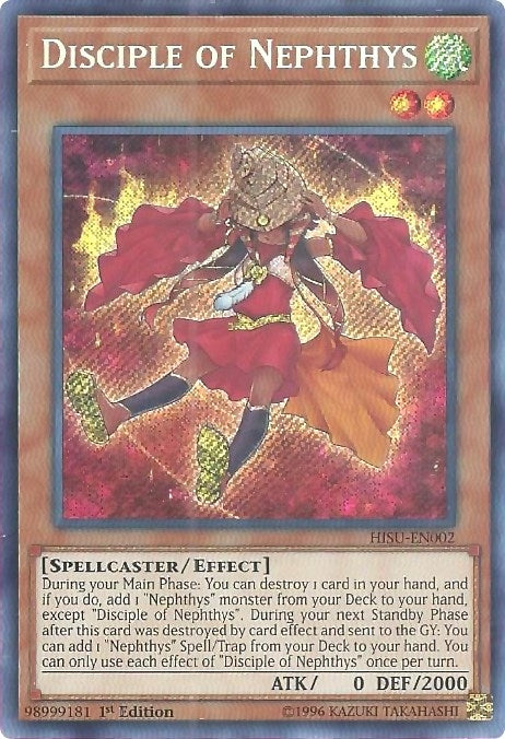 Image for Disciple of Nephthys (HISU-EN002) (HISU) - YuGiOh