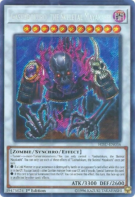 Image for Gashadokuro, the Skeletal Mayakashi (HISU-EN036) (HISU) - YuGiOh