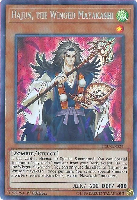 Image for Hajun, the Winged Mayakashi (HISU-EN029) (HISU) - YuGiOh