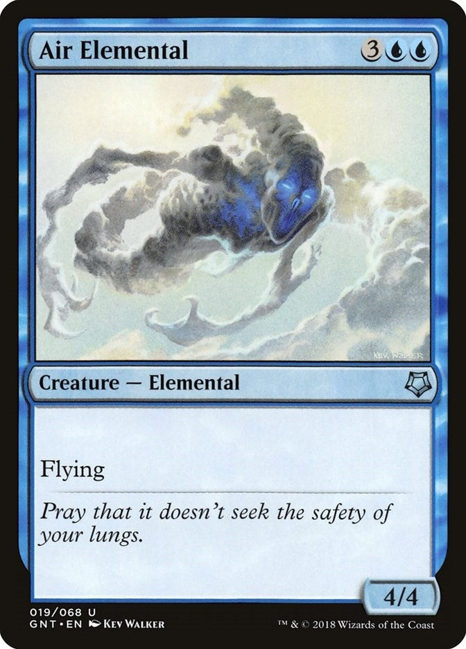 Image for Air Elemental (19) (Magic Game Night) - Magic: The Gathering