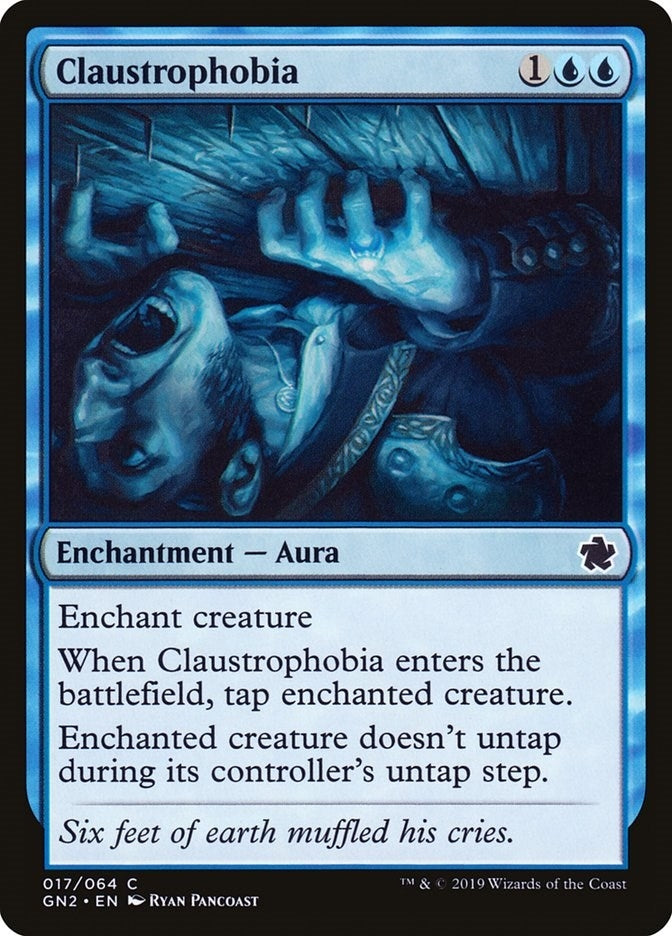 Image for Claustrophobia (20) (Magic Game Night) - Magic: The Gathering