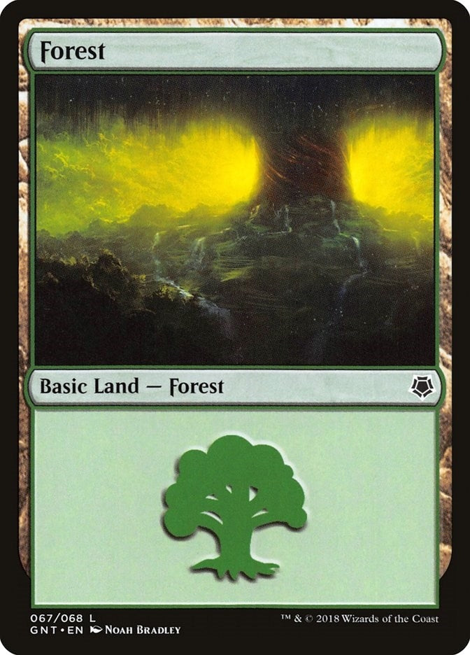Image for Forest (067) (67) (Magic Game Night) - Magic: The Gathering