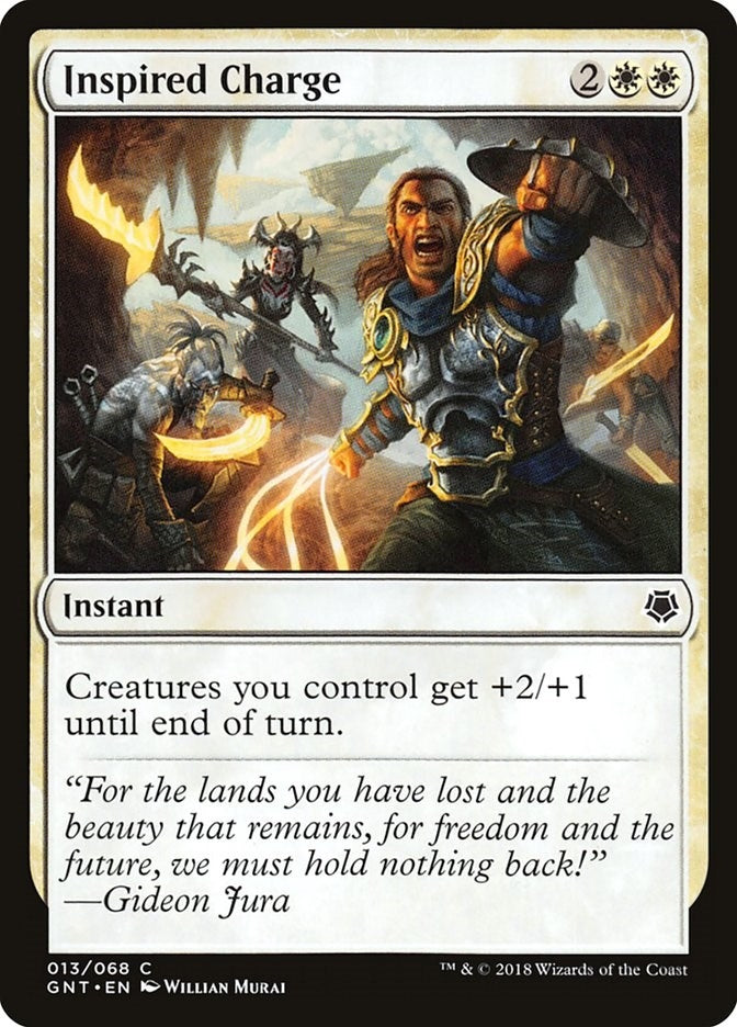 Image for Inspired Charge (13) (Magic Game Night) - Magic: The Gathering