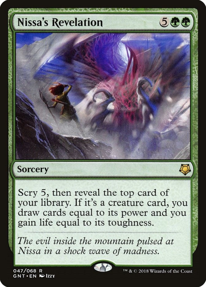 Nissa's Revelation (47) (Magic Game Night)