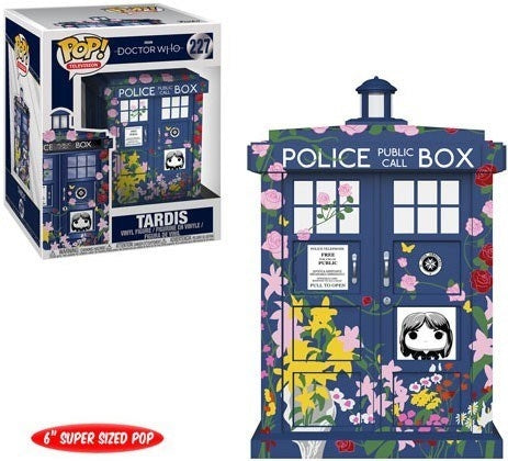 Image for Doctor Who: Tardis Super Sized 6" (Clara Memorial) - Funko