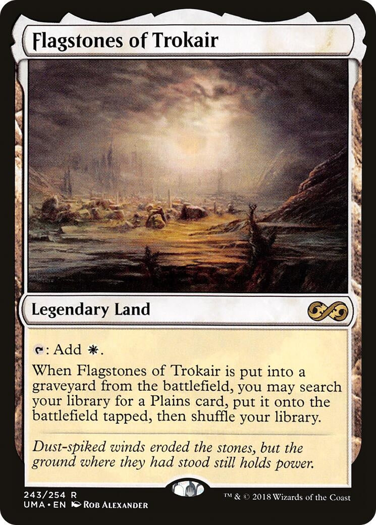 Image for Flagstones of Trokair (243) (Ultimate Masters) - Magic: The Gathering
