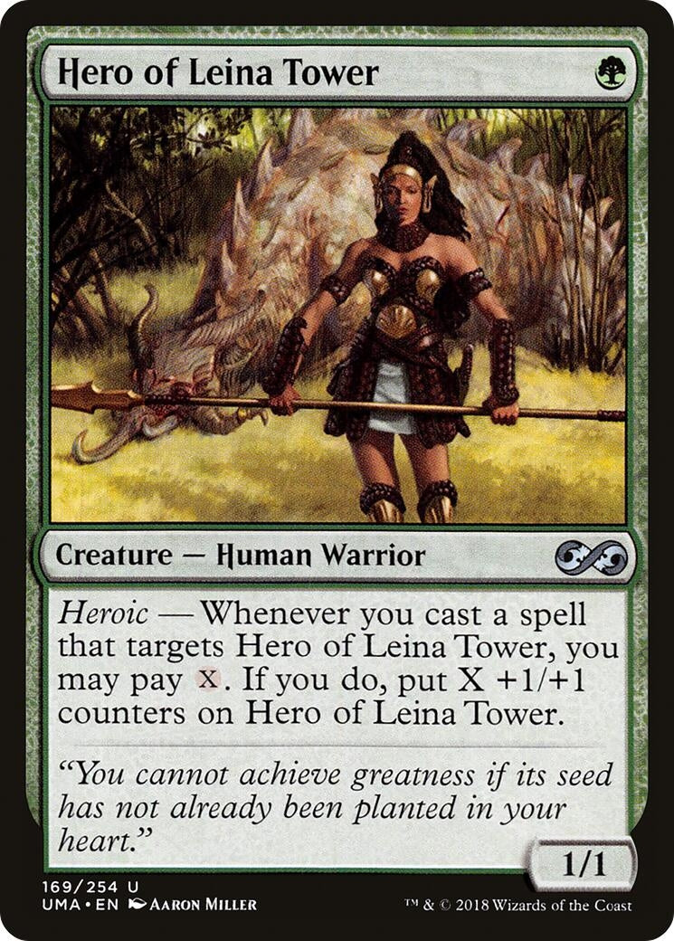 Image for Hero of Leina Tower (169) (Ultimate Masters) - Magic: The Gathering