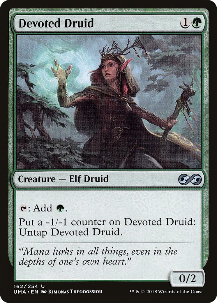 Image for Devoted Druid (162) (Ultimate Masters) - Magic: The Gathering