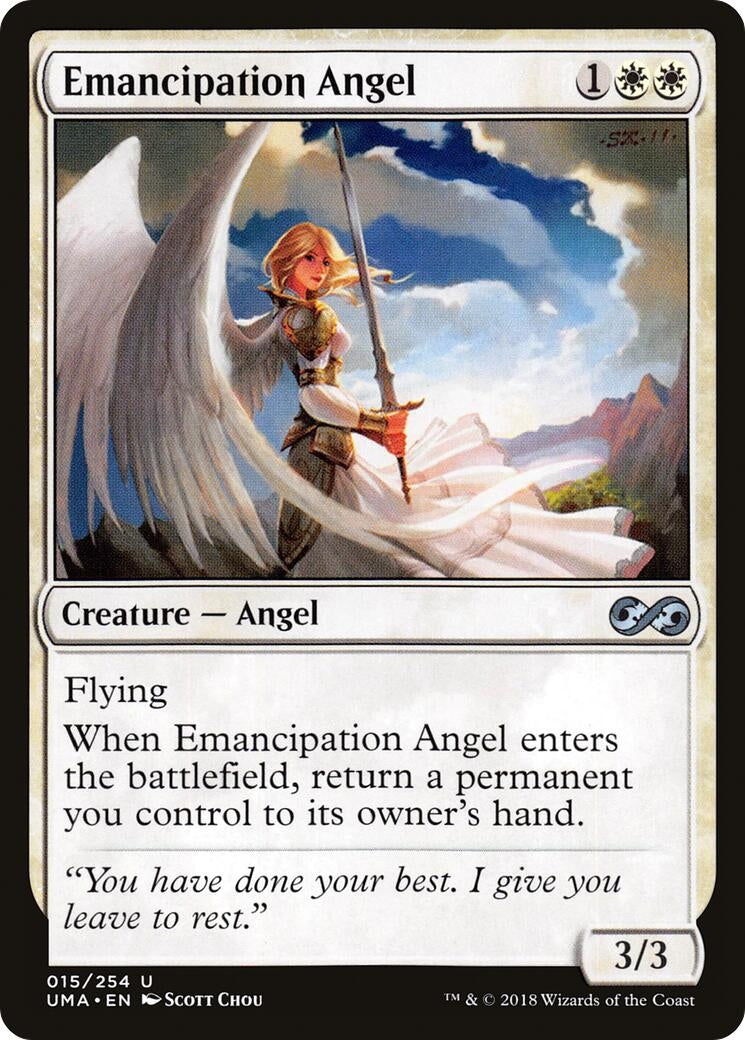 Image for Emancipation Angel (15) (Ultimate Masters) - Magic: The Gathering