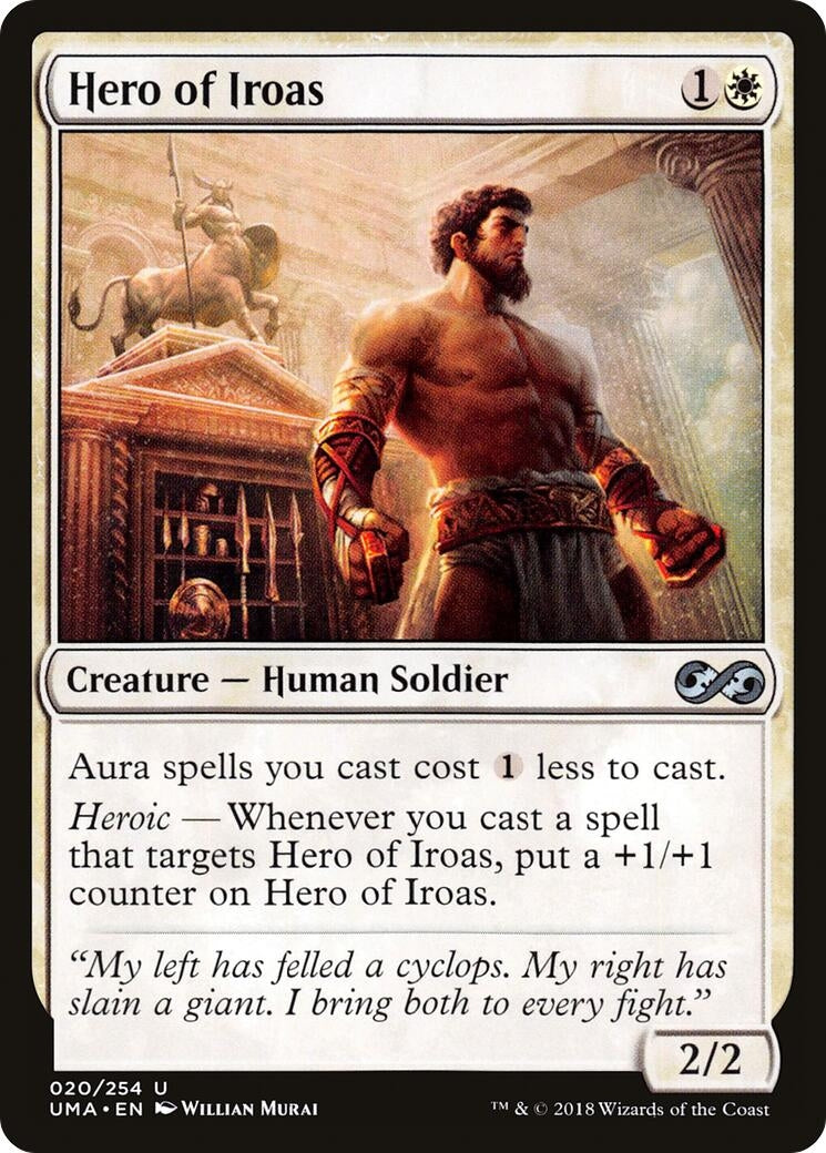 Image for Hero of Iroas (20) (Ultimate Masters) - Magic: The Gathering