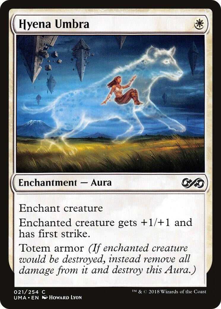 Image for Hyena Umbra (21) (Ultimate Masters) - Magic: The Gathering