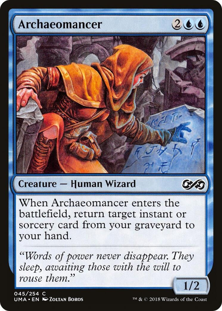 Image for Archaeomancer (45) (Ultimate Masters) - Magic: The Gathering