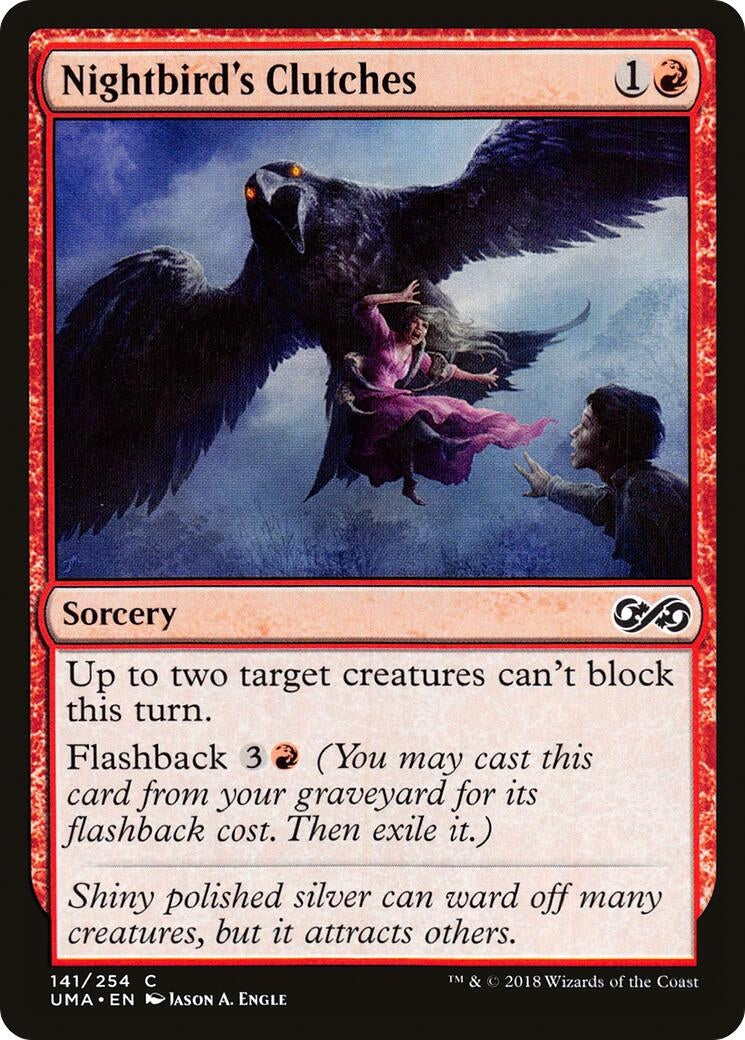 Image for Nightbird's Clutches (141) (Ultimate Masters) - Magic: The Gathering