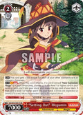 Image for "Setting Out" Megumin (SR) (KS/W55-E051S SR) (KonoSuba 2) - Weiss Schwarz