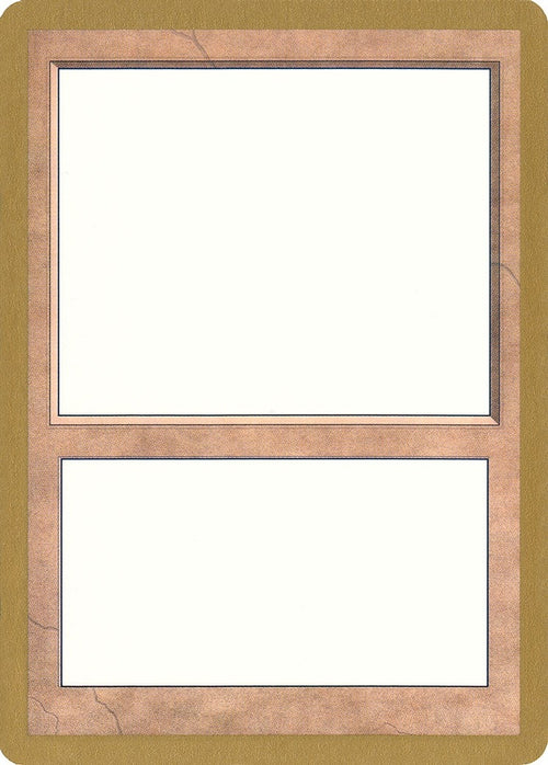 Image for 1998 World Championship Blank Card (World Championship Decks) - Magic: The Gathering