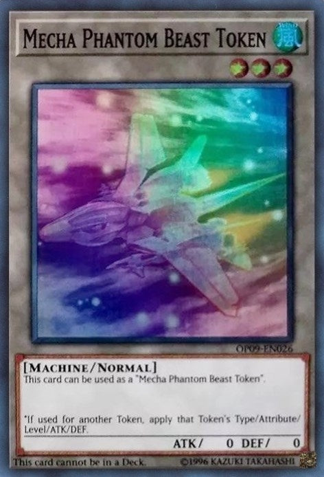 Image for Token: Mecha Phantom Beast (C) - "Megaraptor" (OP09-EN026) (OP09) - YuGiOh