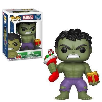Image for Holiday Hulk (w/Stocking & Present) (Bobble-Head) - Funko