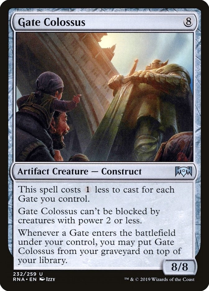 Image for Gate Colossus (232) (Ravnica Allegiance) - Magic: The Gathering