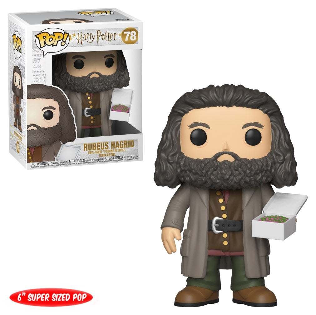 Image for Harry Potter: Rubeus Hagrid (with Cake) Super Sized 6" - Funko