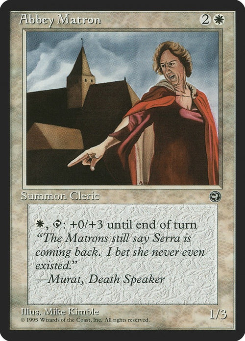 Image for Abbey Matron [Version 2] (103) (Homelands) - Magic: The Gathering